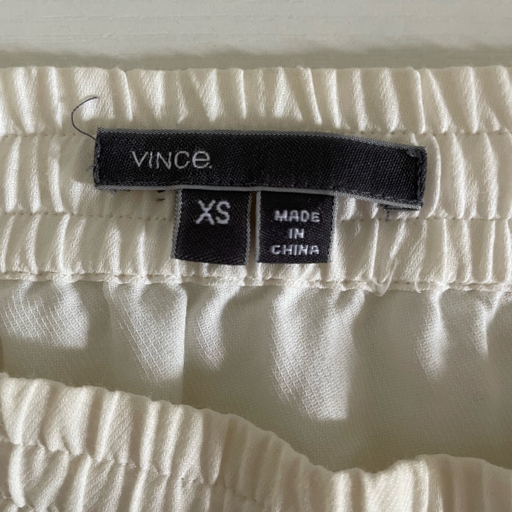 Vince Skirt - Button-Front White Size XSmall - Picture 5 of 6